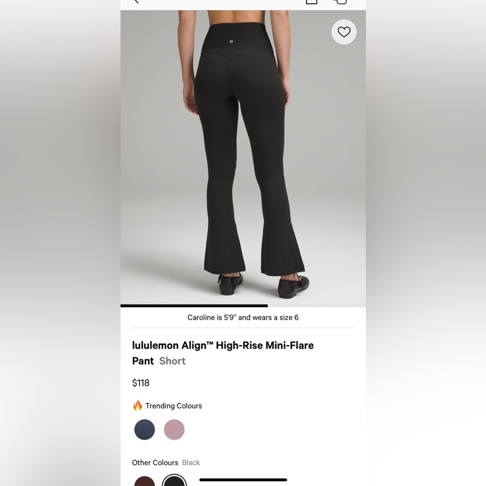 NWT Lululemon Align Flare Leggings